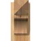Ekena Millwork Legacy Arts & Crafts Rough Sawn Outlooker, Western Red Cedar, 6"W x 12"D x 12"H OUT06X12X12LEC03RWR - alternate 2